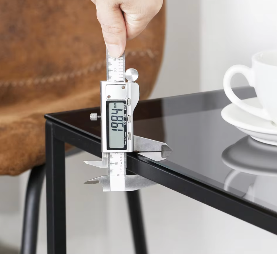 Tempered Glass Side Table(2pcs)