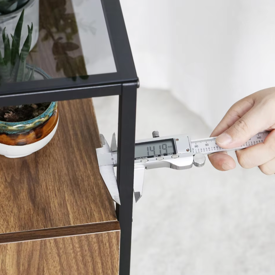 Tempered Glass Side Table(2pcs)