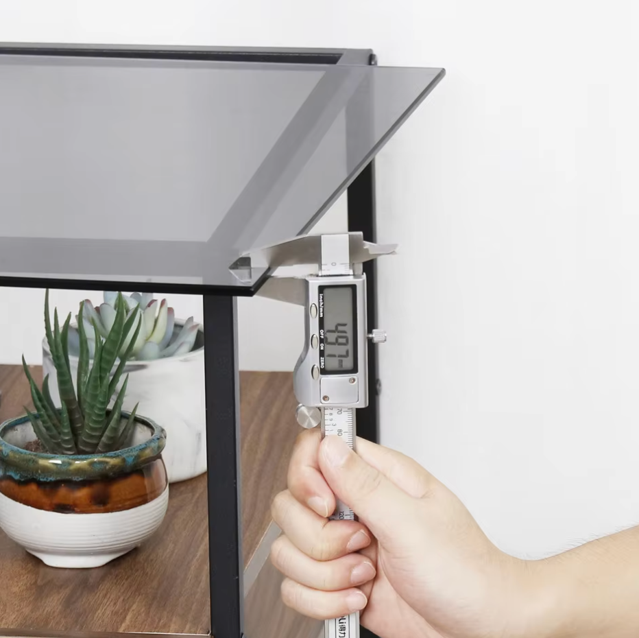 Tempered Glass Side Table(2pcs)