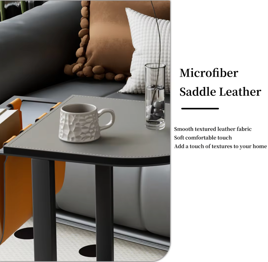 Light-luxury Narrow Sofa Side Table