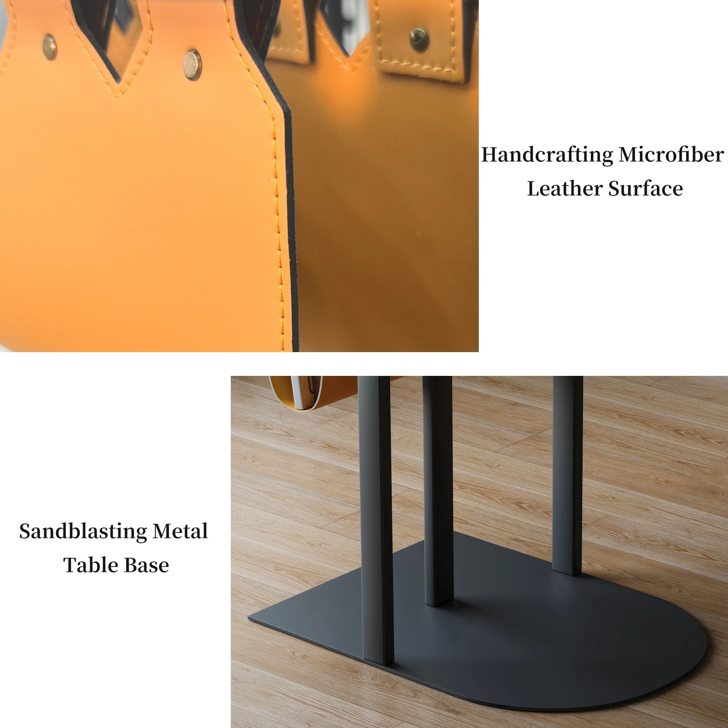 Light-luxury Narrow Sofa Side Table
