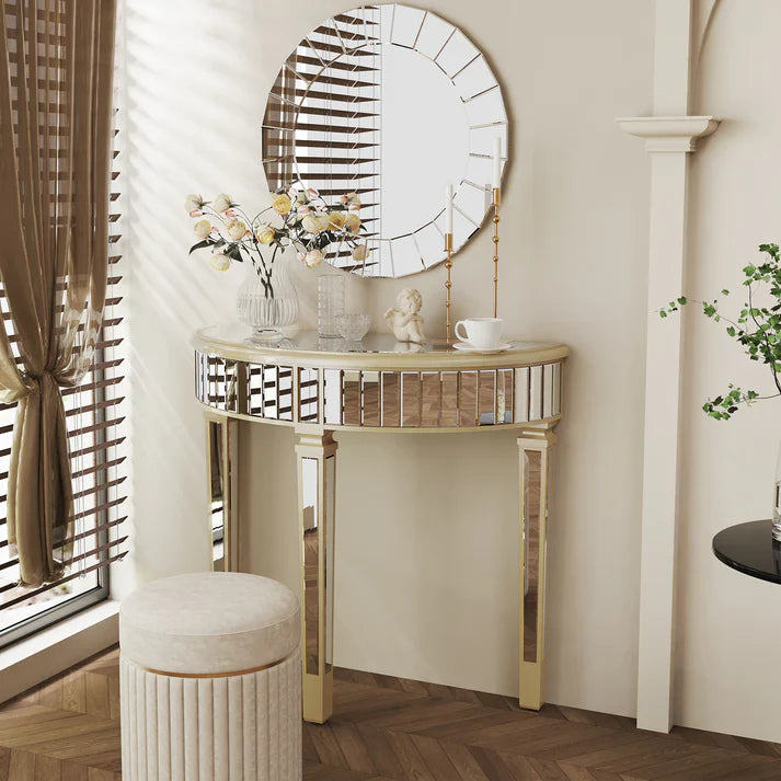 Mirrored Entryway Table