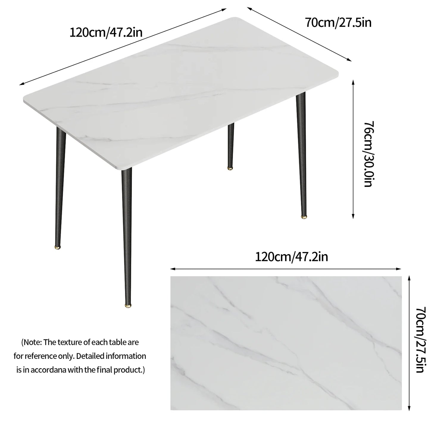 Modern Rectangular Dining Table