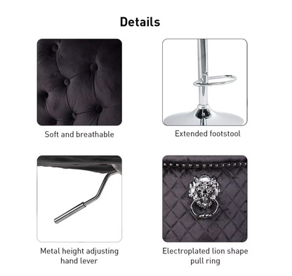 Luxury Bar Stool Dining Chairs (1pcs)