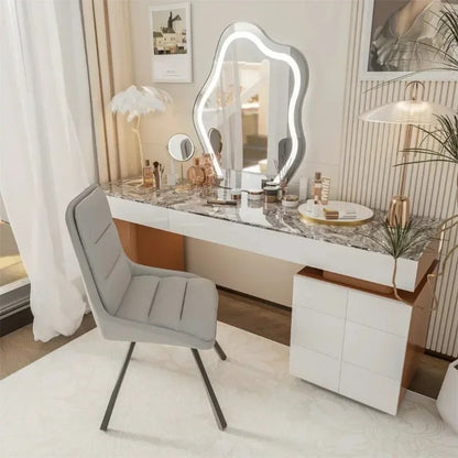 Dining Room Chairs Swivel Rotatable Upholstered(2pcs)